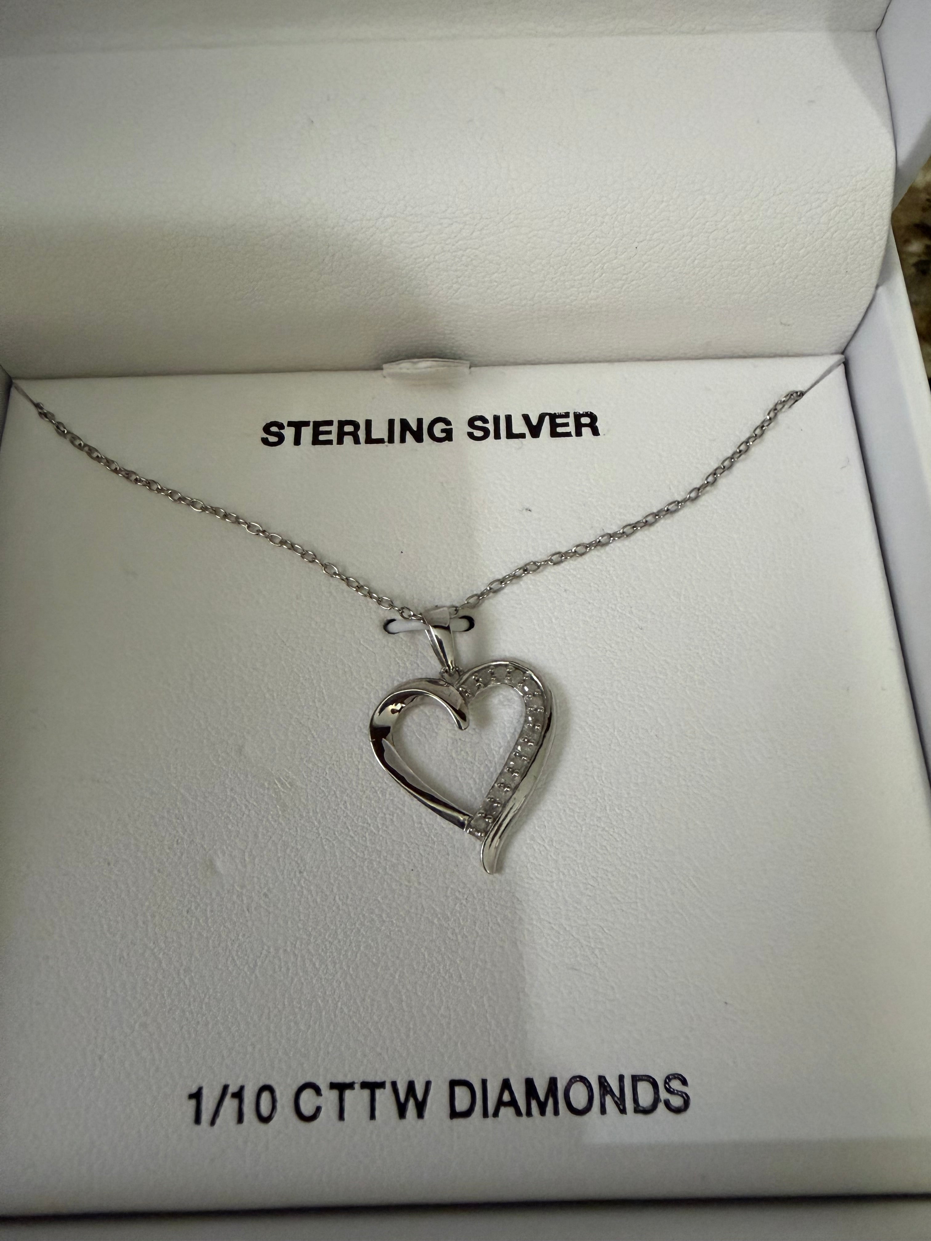 Silver Heart Necklace